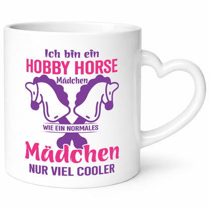 Ich bin ein Happy Horse Mädchen | Pferde Reiten Geschenkidee Humor Tasse
