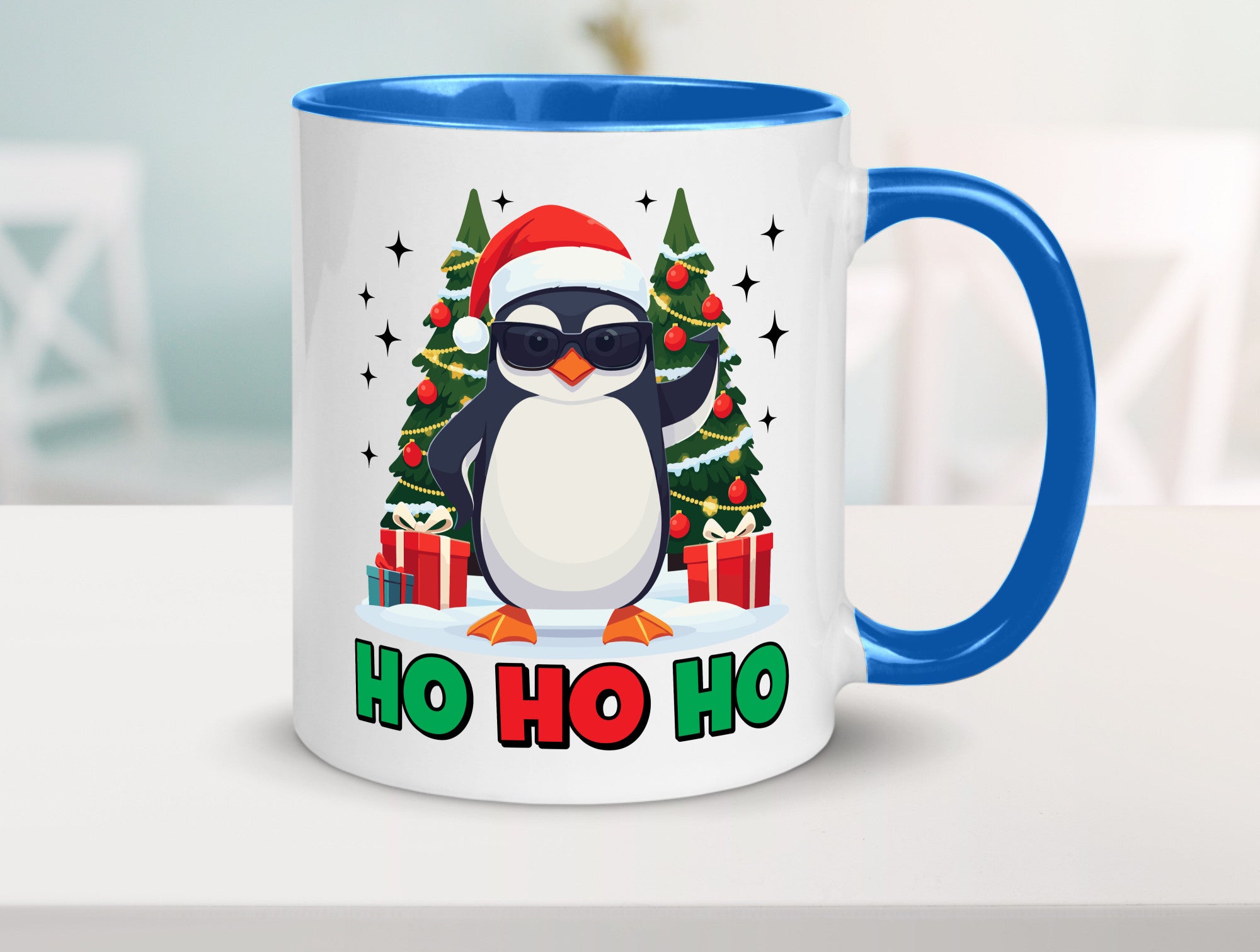 Ho | Weihnachts Pinguine Weihnachten lustig Humor Geschenkidee Geschenk Tasse