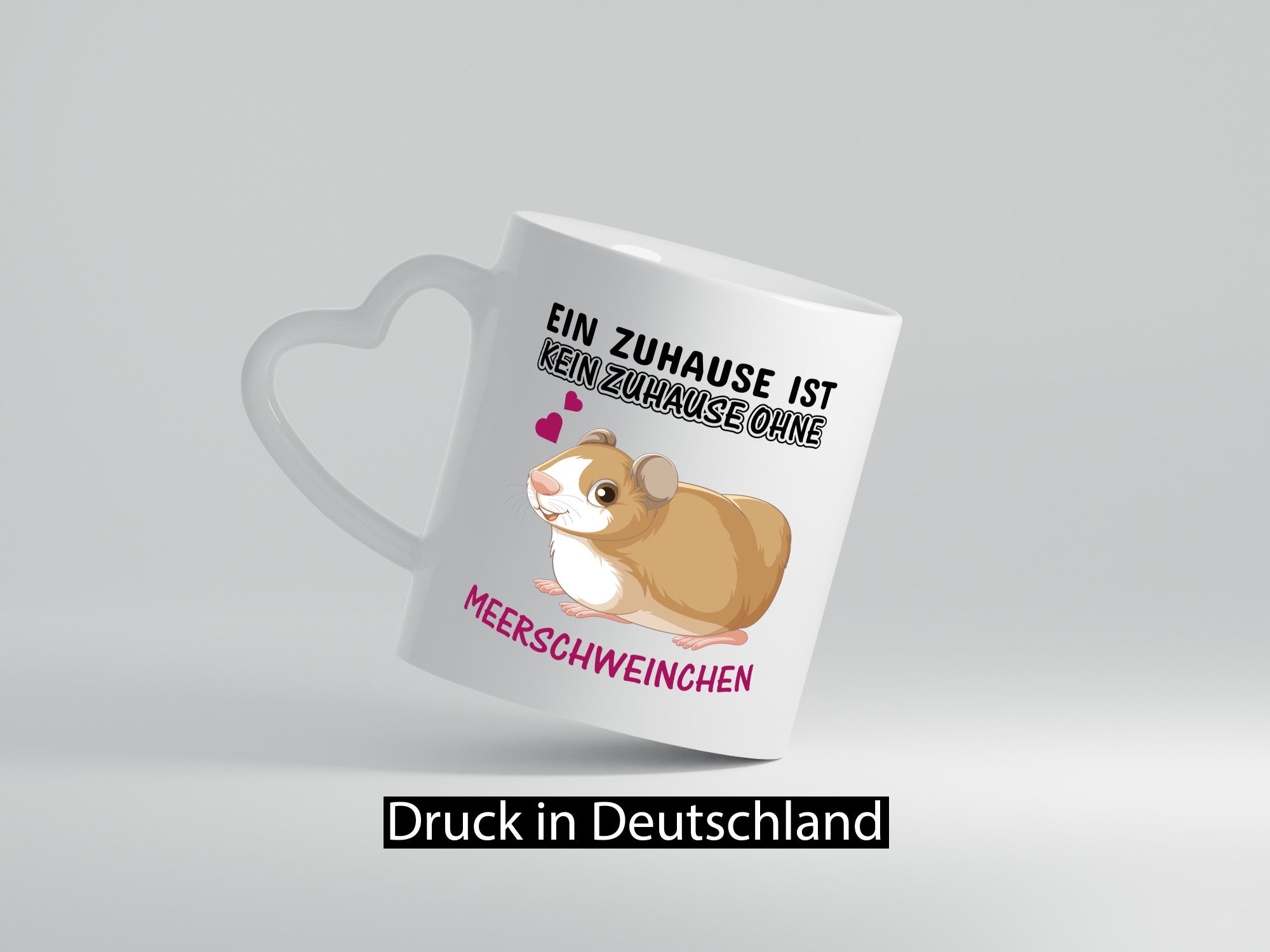 Ohne Meerschweinchen kein Zuhause Humor Geschenkidee Tasse