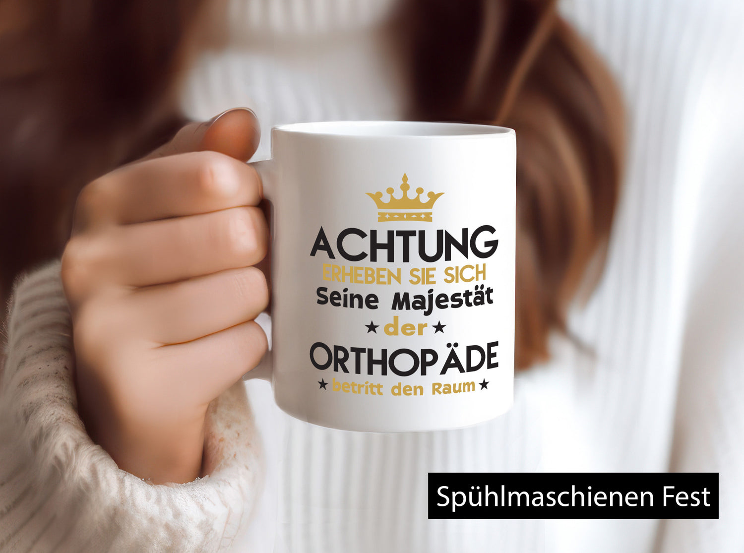 Seine Majestät Orthopäde | Orthopädie lustiger Spruch Geschenk Humor