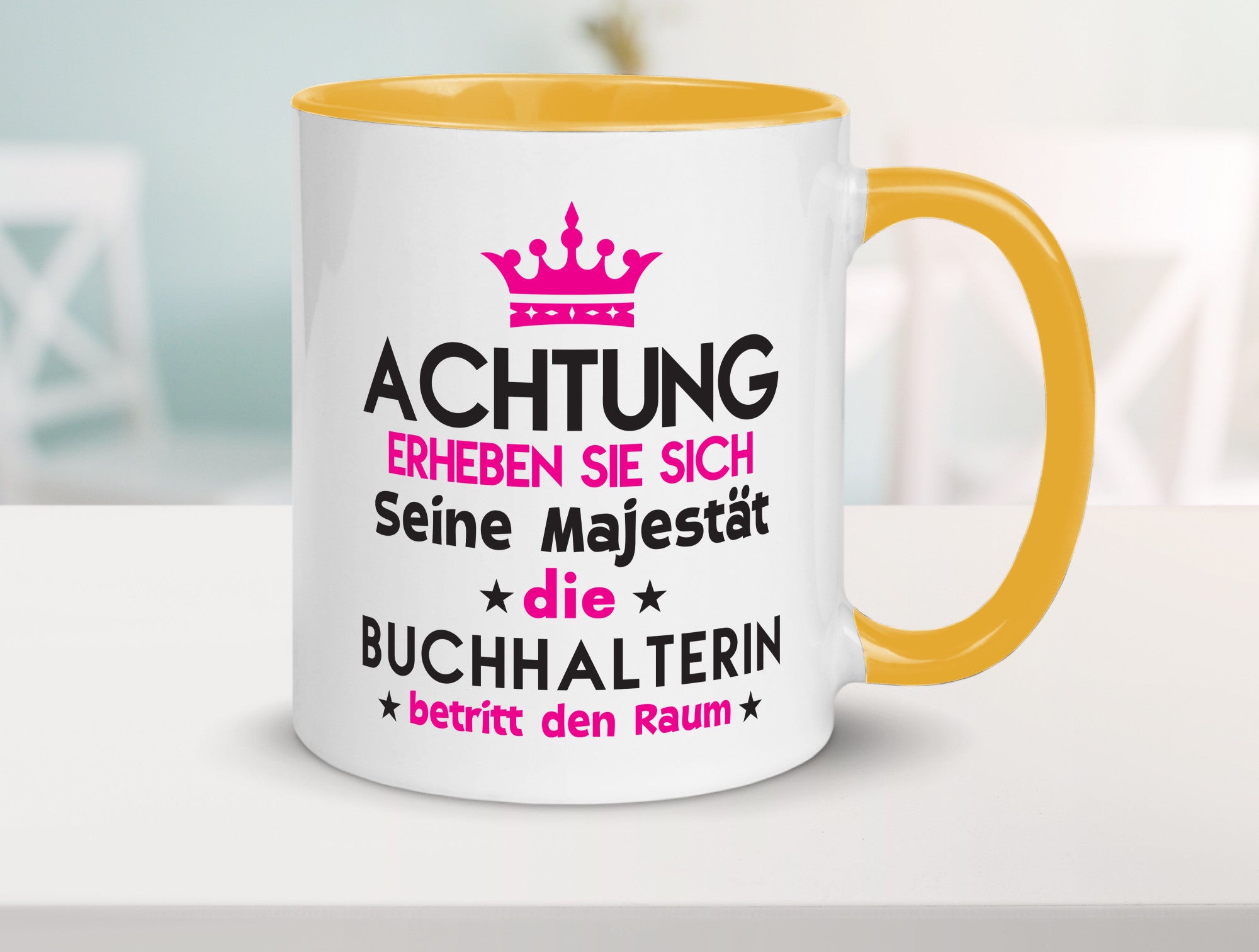Seine Majestät Buchhalterin | Buchhaltung Humor Geschenkidee Tasse