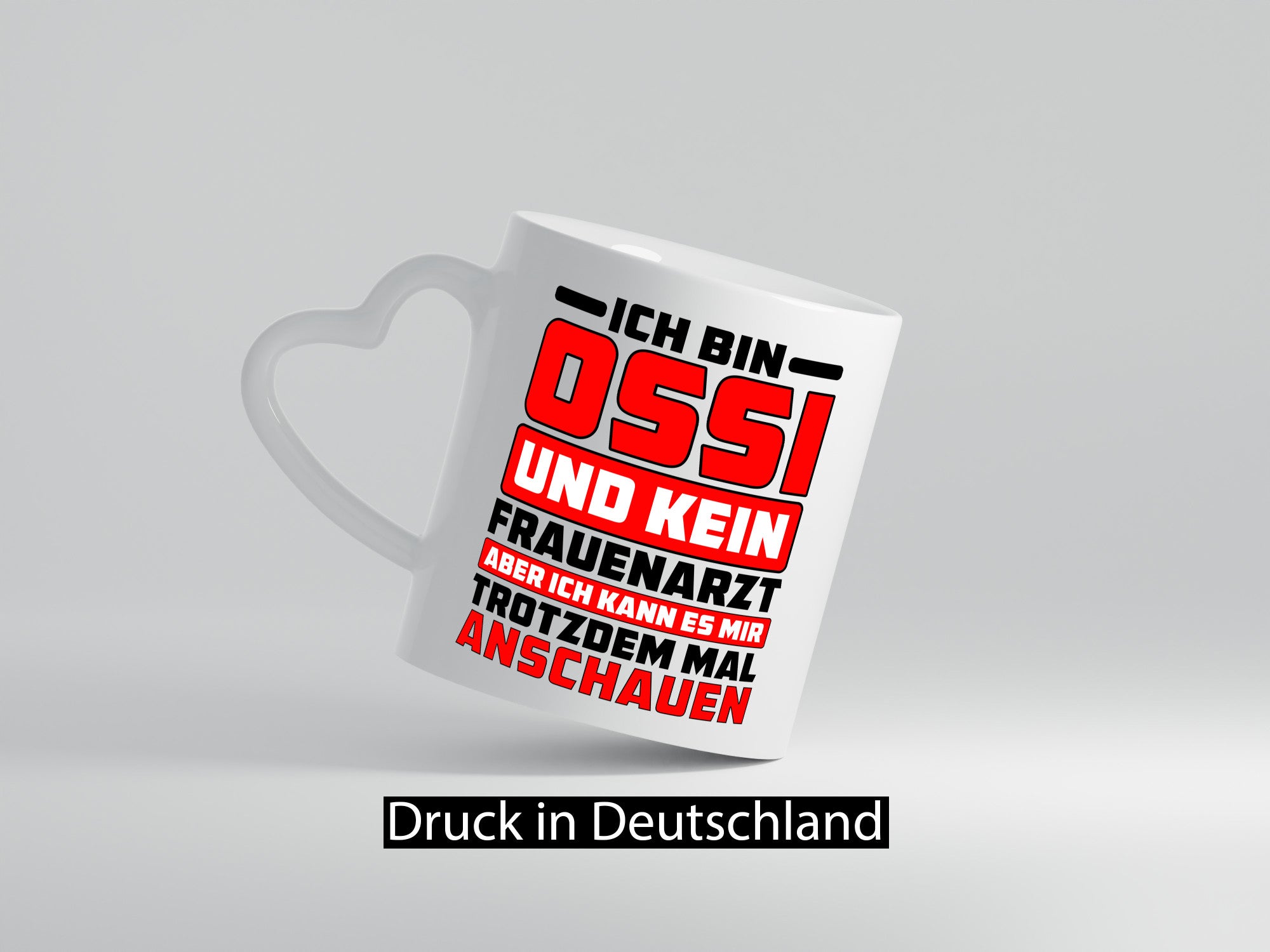 Ich bin Ossi und kein Frauenarzt | Osten Ostdeutsch lustig Humor Geschenkidee