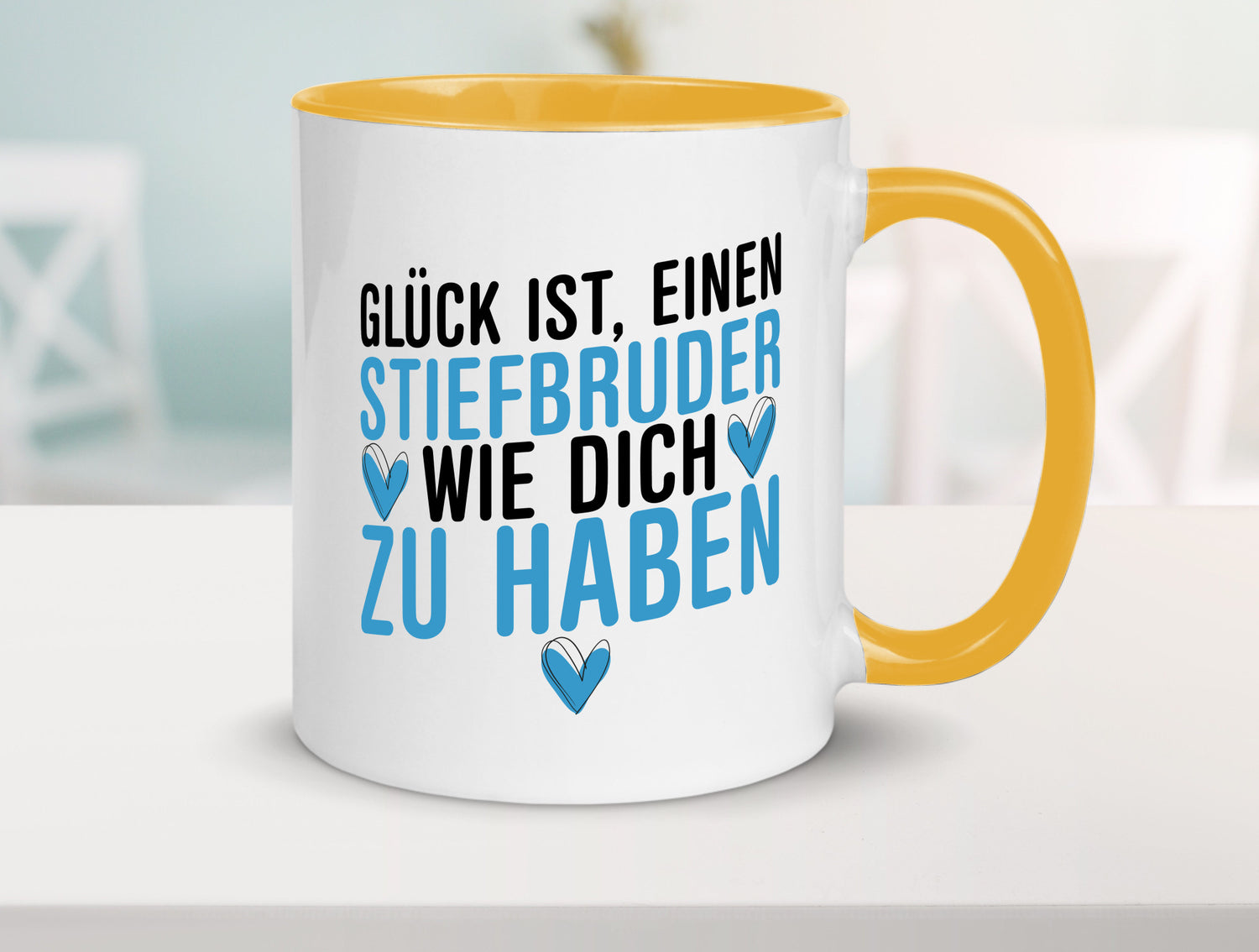 Stiefbruder wie dich | Glück lieber Bruder Geburtstag Geschenkidee Humor Tasse