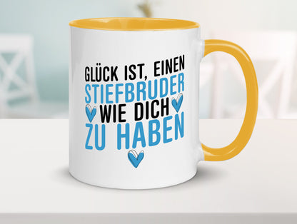 Stiefbruder wie dich | Glück lieber Bruder Geburtstag Geschenkidee Humor Tasse