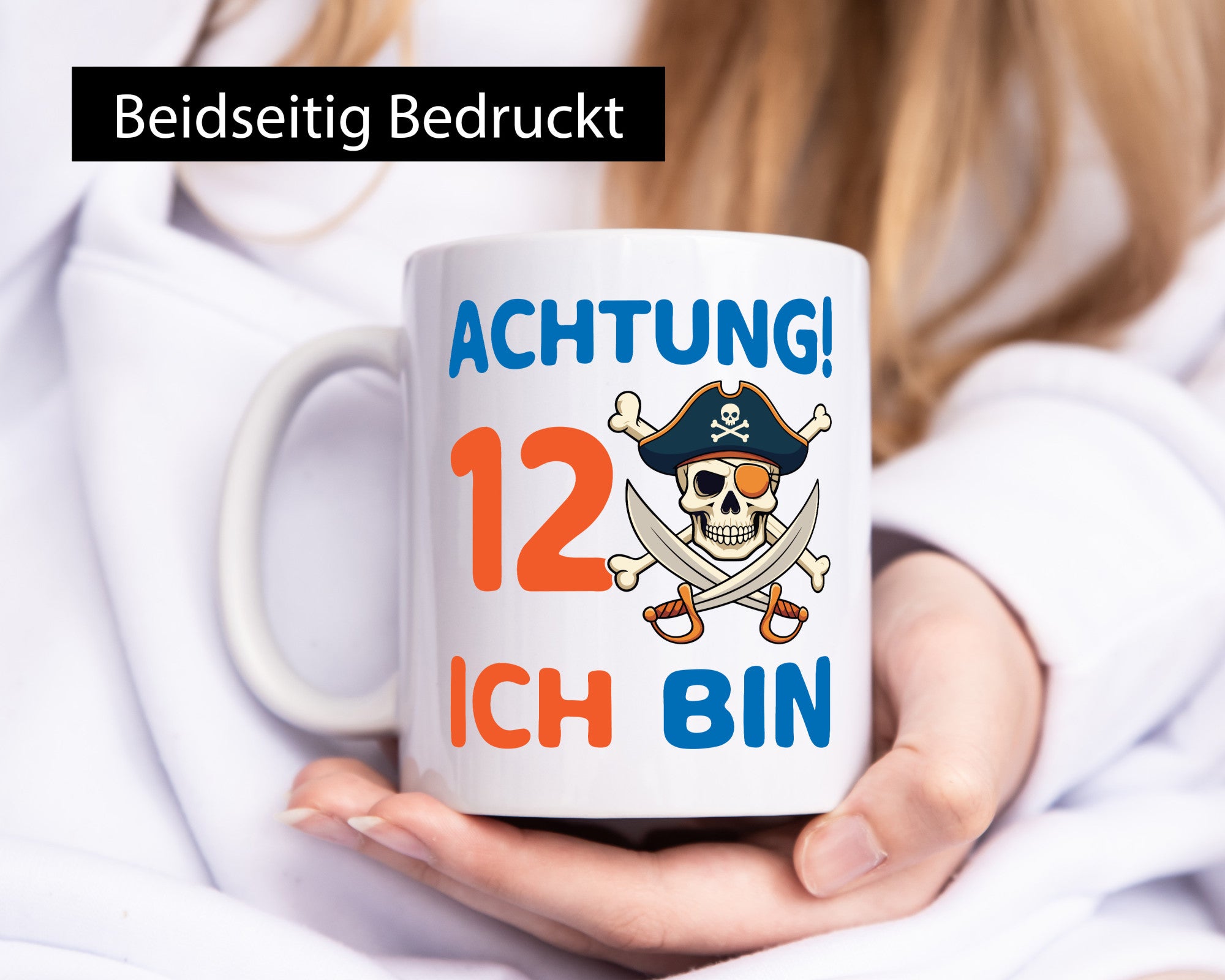 12. Geburtstag | 12Jahre Pirat Geschenkidee Humor Tasse
