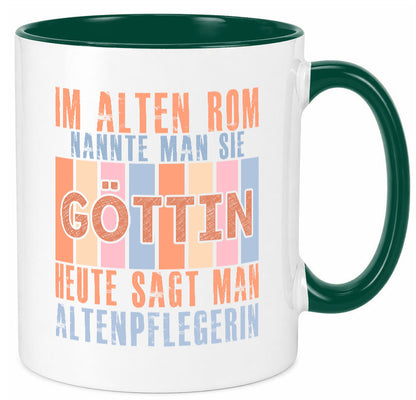 Heute sagt man: Altenpflegerin | Pflegepersonal Pflege Geschenk Humor