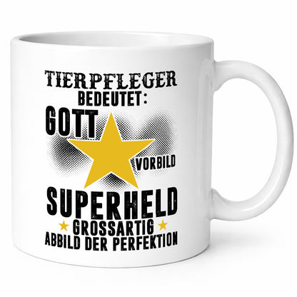 Bedeutung von Tierpfleger | Pflegeberuf Tierheim Humor Arbeit Kollegen Büro