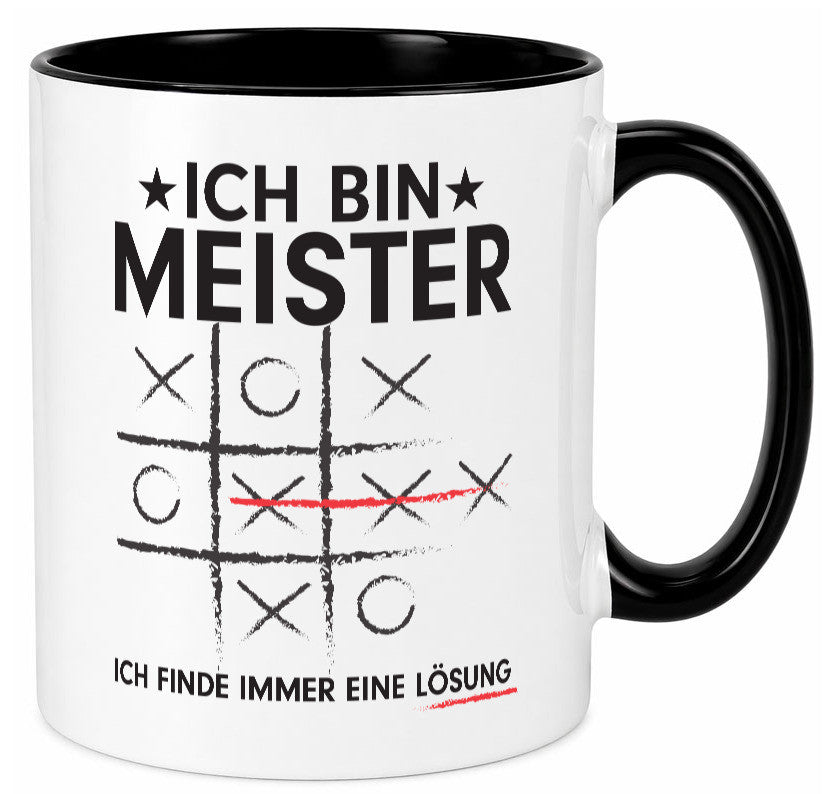 Löse Probleme: Meister | Meisterbrief lustiger Spruch Geschenk Humor