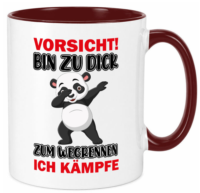 Ich bin ein Kämpfer Geschenk Humor Geschenkidee lustiger Spruch Tasse