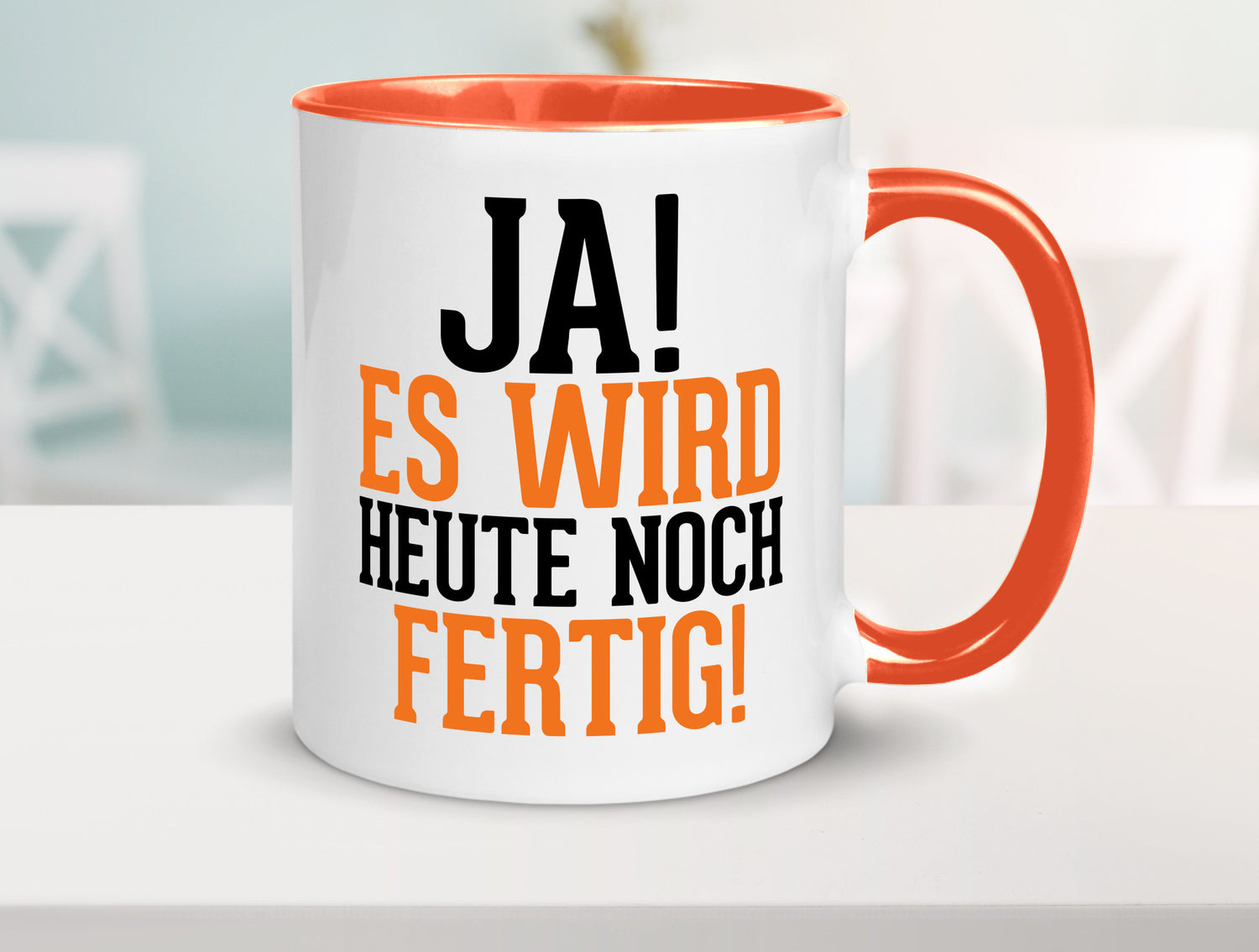 Ja es wird heute noch fertig | Arbeit Kollegen Werkstatt Humor Büro