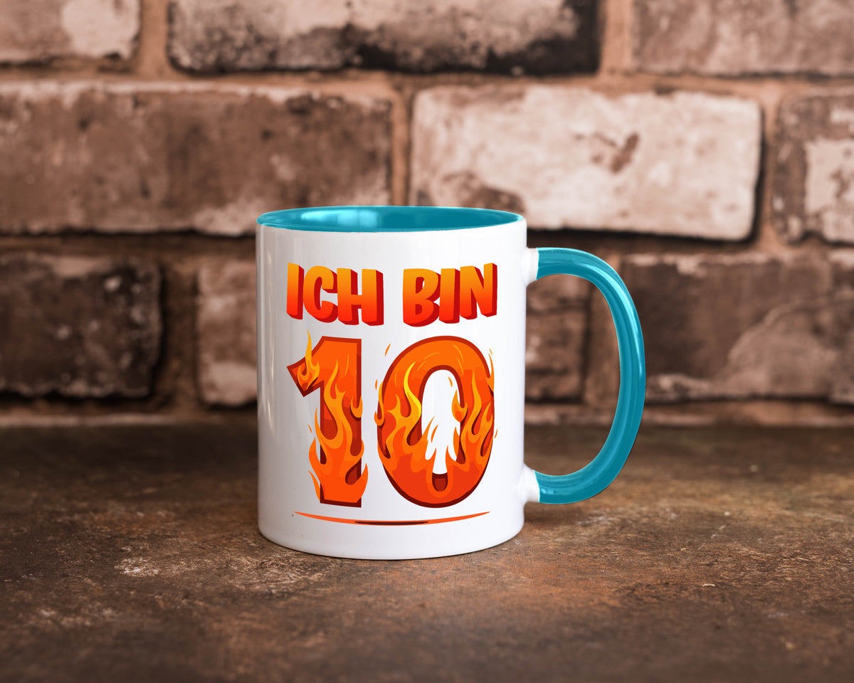 10. Geburtstag | 10 Jahre Drache lustiger Spruch Geschenk Geschenkidee Tasse