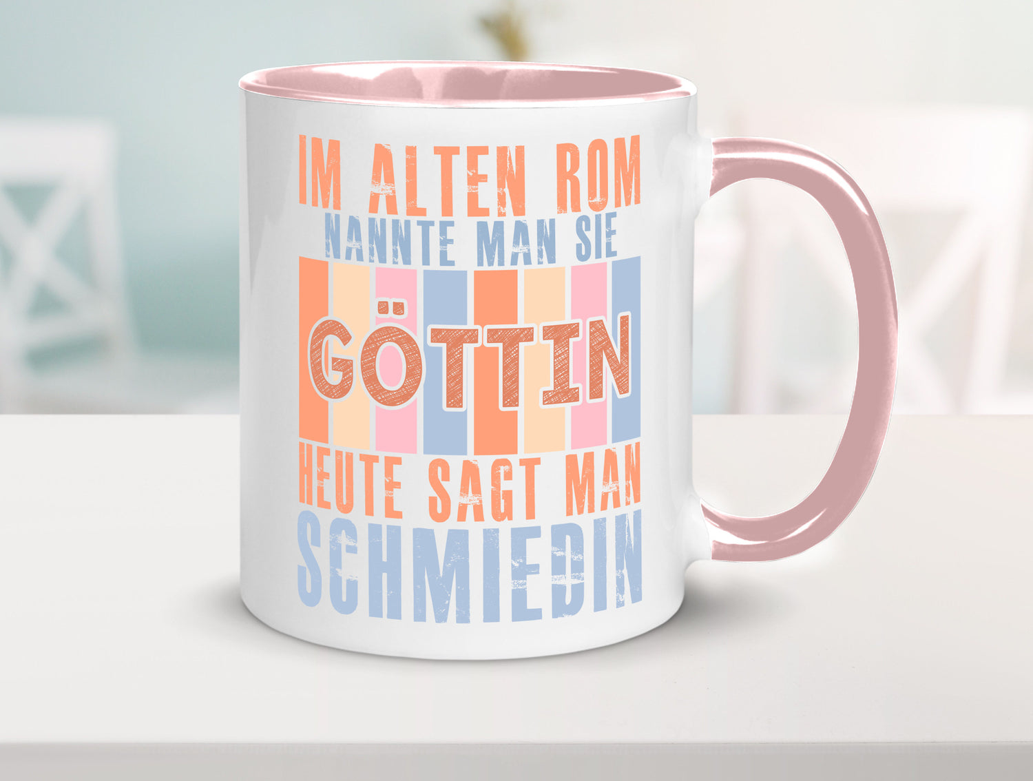 Heute sagt man: Schmiedin | Schmied Beruf Schmiederei lustiger Spruch Geschenk