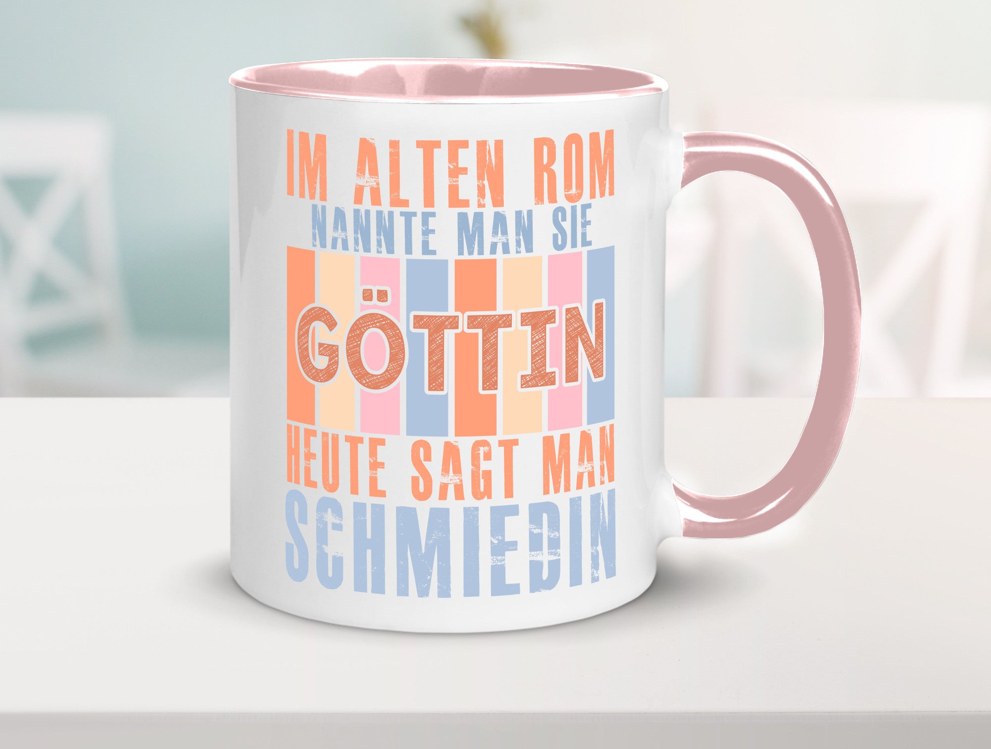 Heute sagt man: Schmiedin | Schmied Beruf Schmiederei lustiger Spruch Geschenk