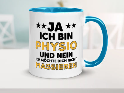 Ich bin Physio | lustige Spruch Tasse Physiotherapeut Geschenkidee Humor