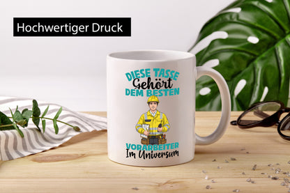 Im Universum: Vorarbeiter | Kollege Teamleiter Humor Arbeit Kollegen Büro
