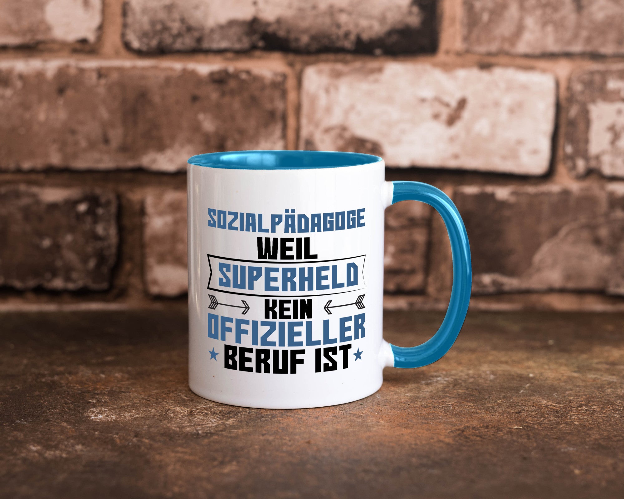 Superheld Sozialpädagoge | Pädagoge lustig Humor Geschenkidee Geschenk Tasse