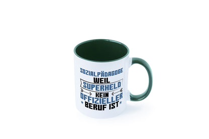 Superheld Sozialpädagoge | Pädagoge lustig Humor Geschenkidee Geschenk Tasse