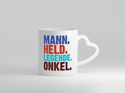 Legende Onkel | Männer Tasse Patenonkel Humor Mann lustig Geschenkidee Geschenk