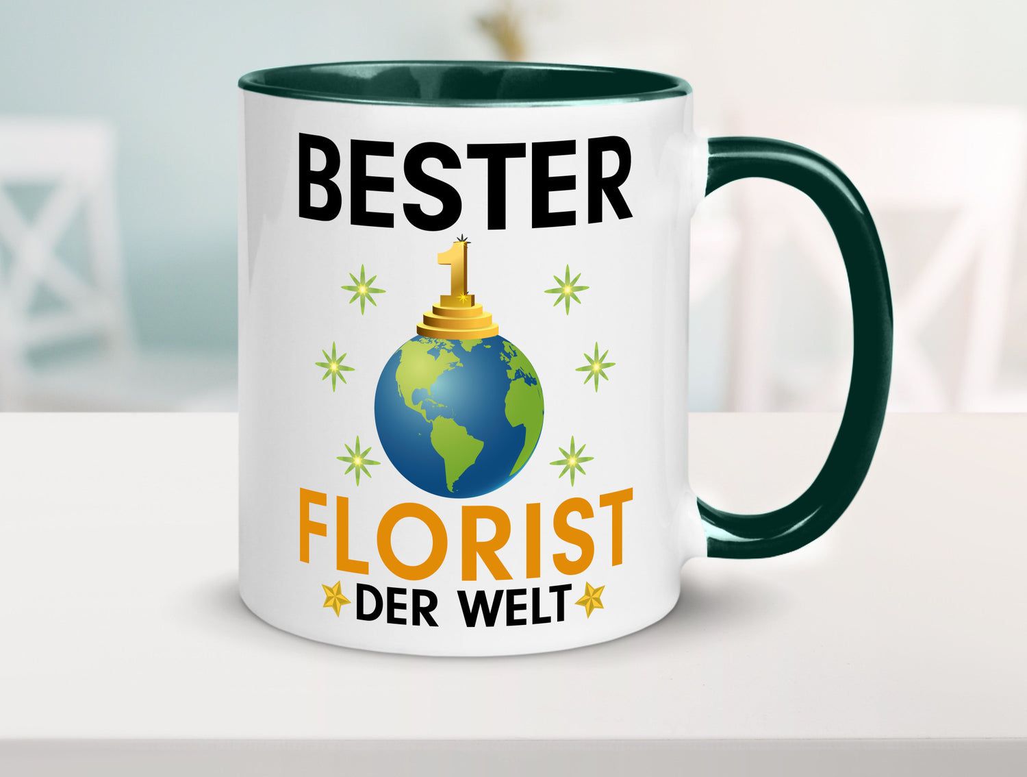 Welt Bester Florist | Blumen Verkäufer Humor Geschenkidee Tasse