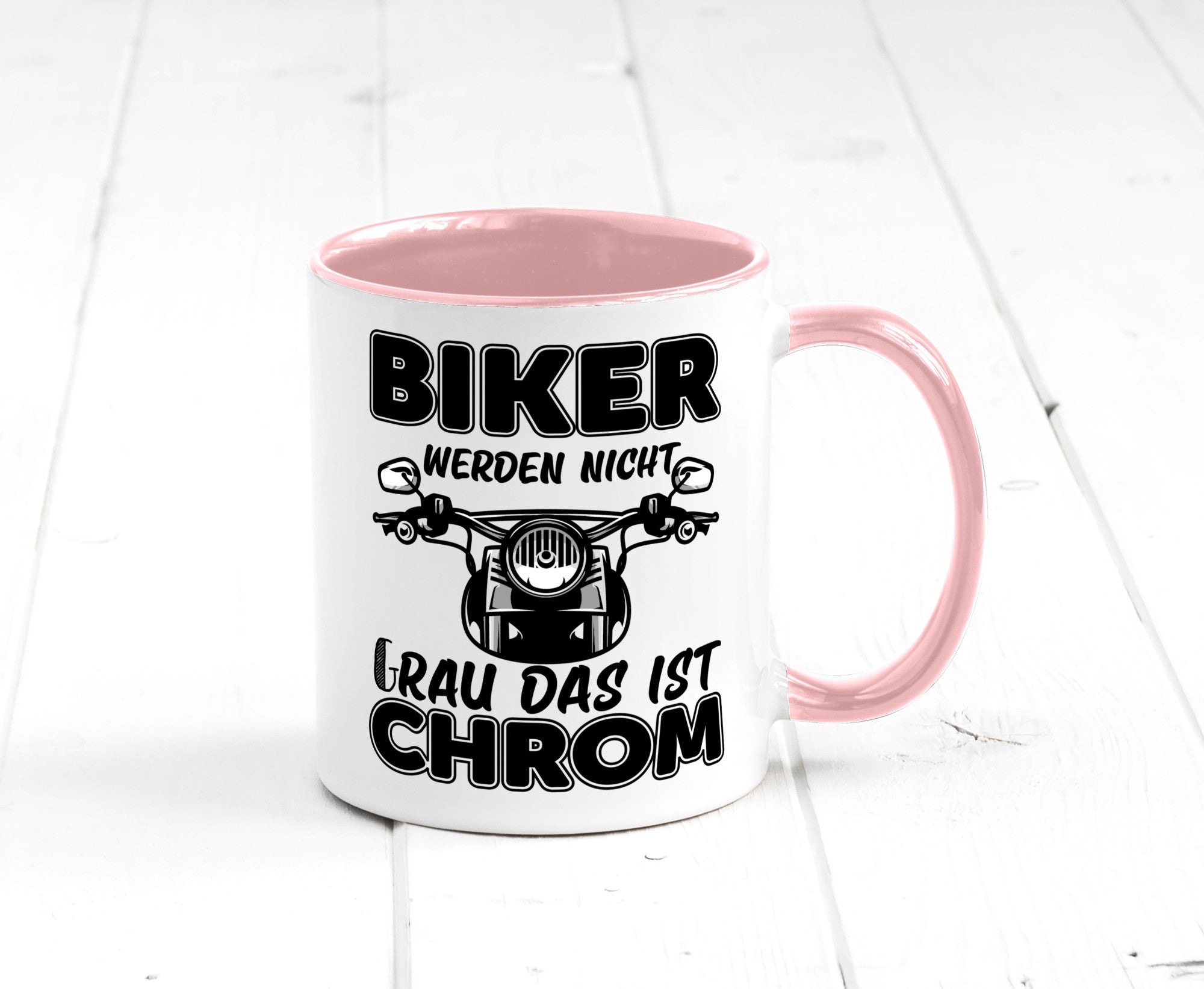Biker werden nicht grau | Motorrradfahrer Tasse Humor Geschenkidee