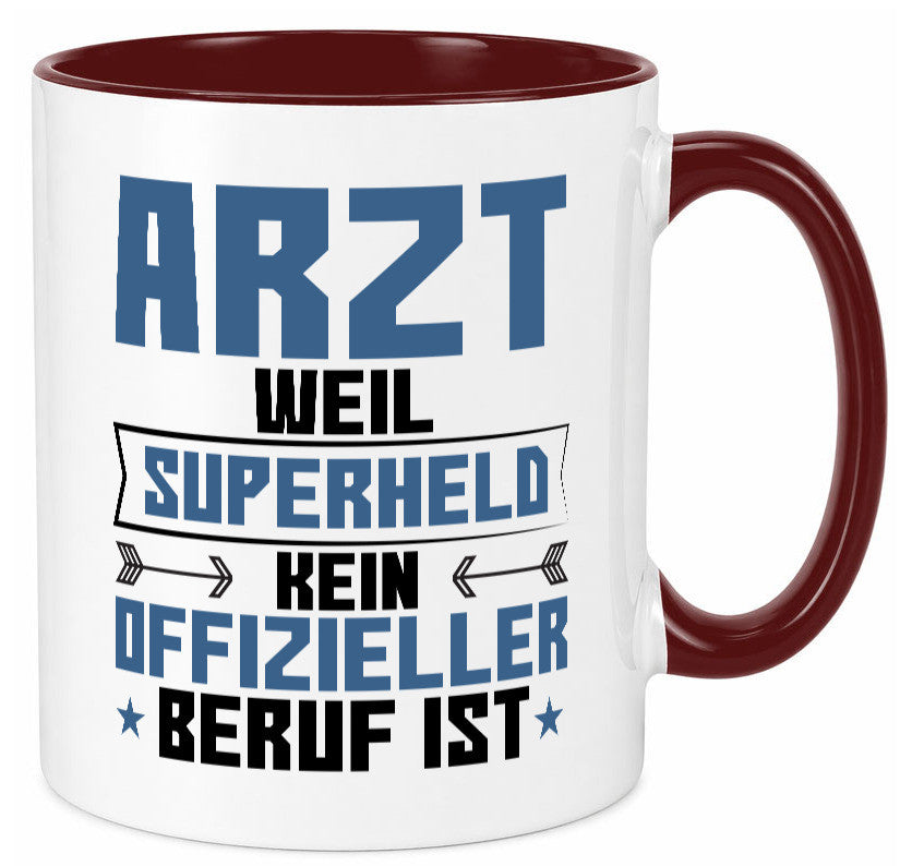 Superheld Arzt | Medizin Doktor Facharzt Geschenk Humor Geschenkidee lustiger