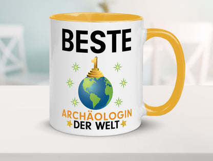 Welt Beste Archäologin| Archäologie | Forscherin lustiger Spruch Geschenk Humor
