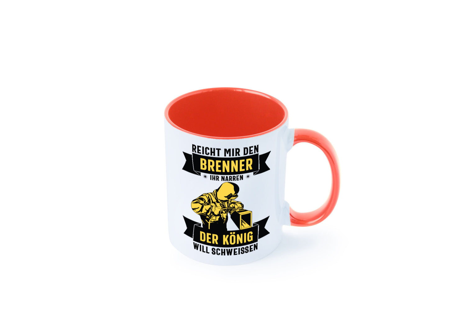König will schweissen | Schweisser Sterne lustiger Spruch Geschenk Humor