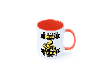 König will schweissen | Schweisser Sterne lustiger Spruch Geschenk Humor