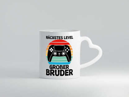 Nächstes level | Großer Bruder Game Zocken v2 Humor Geschenkidee Tasse