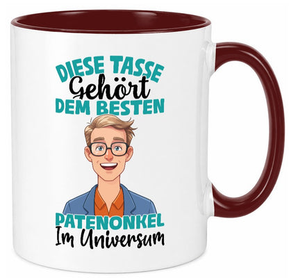 Im Universum: Patenonkel | Bester Onkel Geschenkidee Humor Tasse