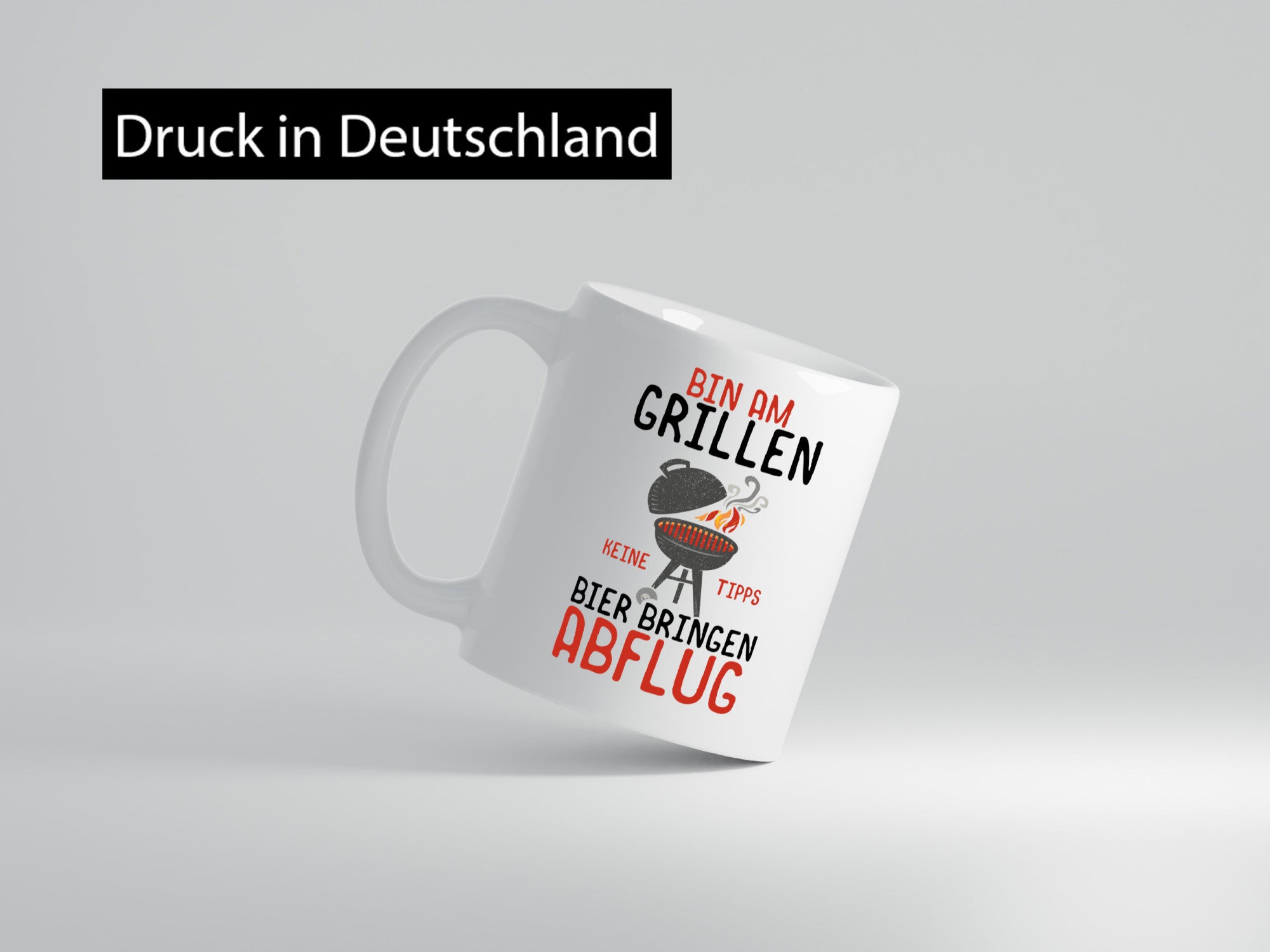 Bin am Grillen | Grillmeister Bierliebhaber BBQ Chef Geschenkidee Arbeit