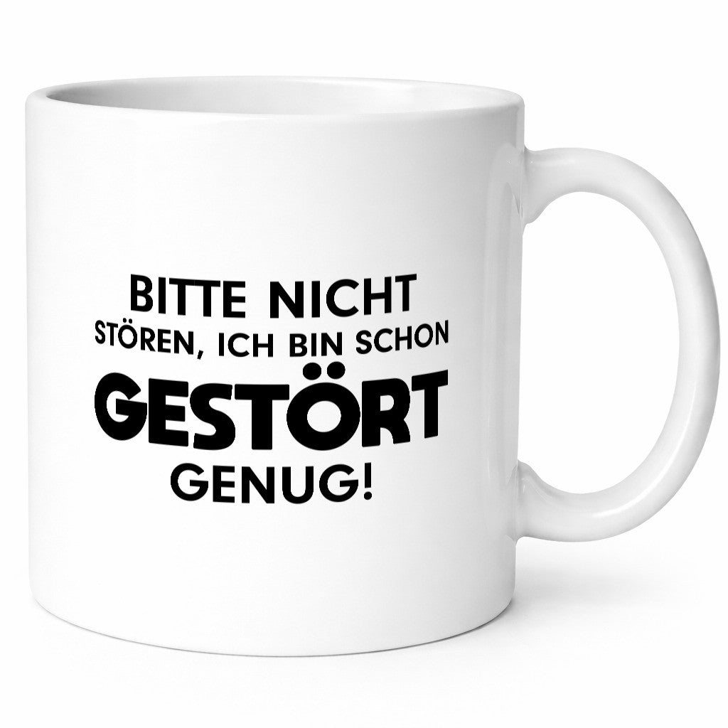 Bitte nicht stören | ich bin gestört Crazy lustig Humor Geschenkidee Geschenk