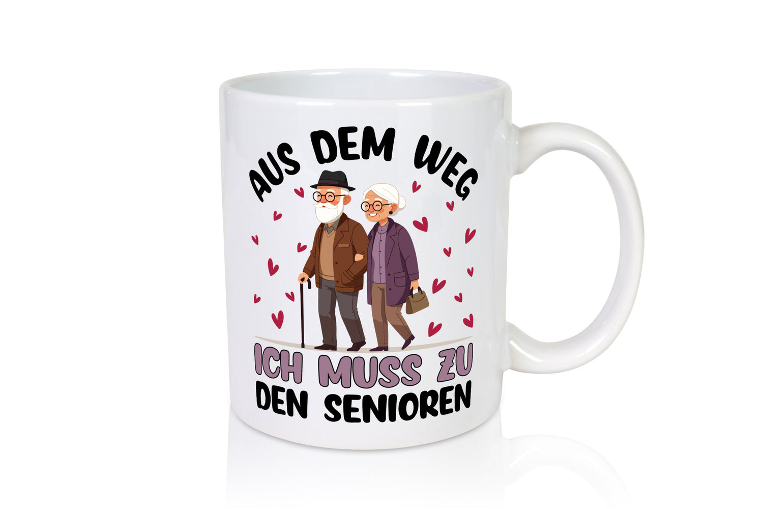 Muss zu den Senioren | Altenpflege Pflegedienst Geschenk Humor Geschenkidee