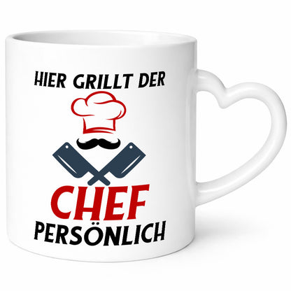 Hier Grillt der Chef Persönlich | Grillmeister Grillen lustig Arbeit Kollegen
