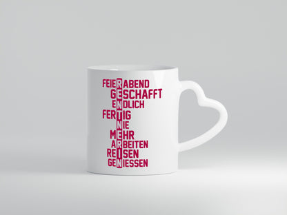 Rentner | Ruhestand Mutter Tante Oma Humor Familie Geschenkidee Tasse