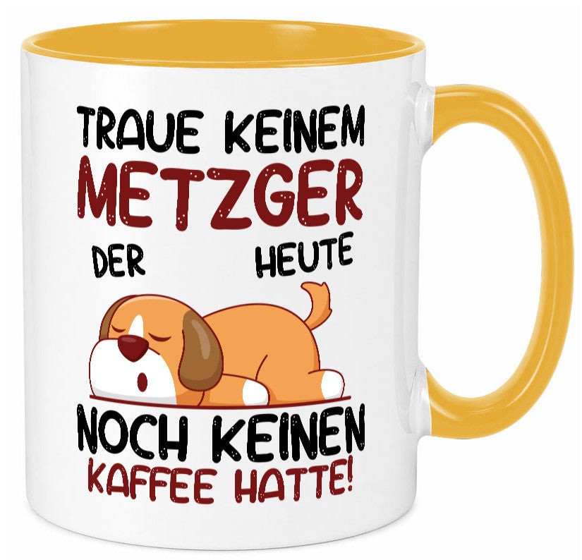 Traue keinem Metzger | Fleischer Metzgerei lustiger Spruch Geschenk Humor