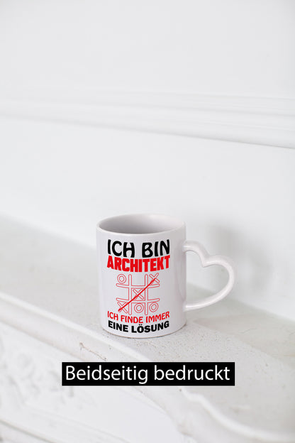 Ich bin Architekt Geschenk Humor Geschenkidee lustiger Spruch Tasse
