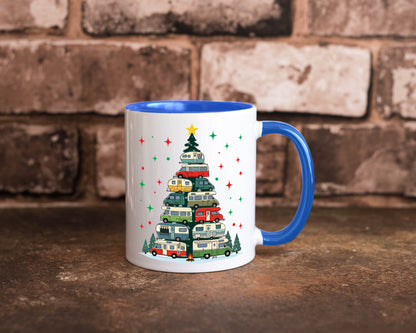 Camper | Camping Weihnachten Fahrzeuge Baumlichter v2 lustig Humor Geschenkidee