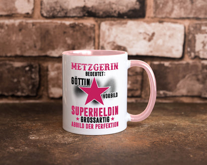 Bedeutung von Metzgerin | Fleischerin Geschenk Humor Geschenkidee lustiger