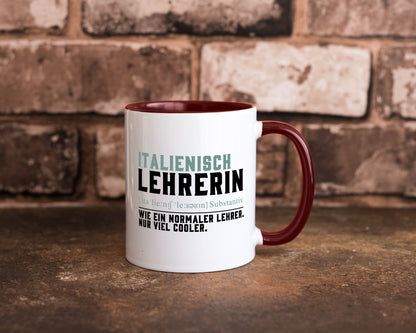 Italienischlehrer | Lehrerin Unterricht Lieblingslehrer lustig Humor