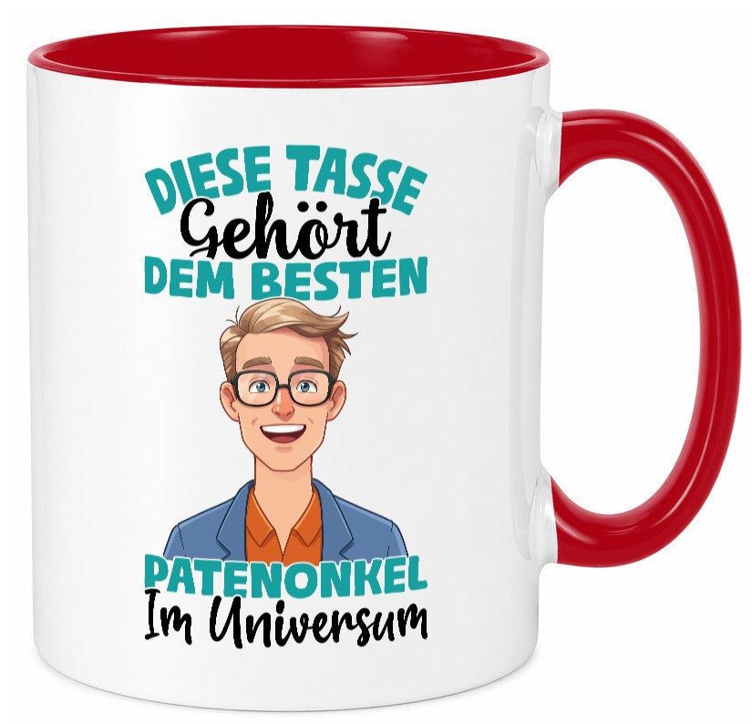Im Universum: Patenonkel | Bester Onkel Geschenkidee Humor Tasse