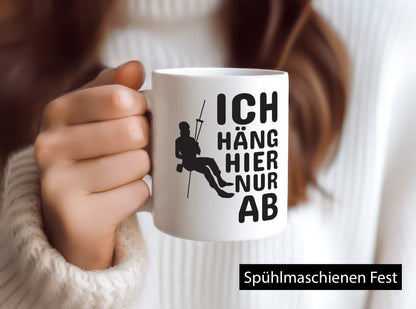 Klettern Spruch | Kletterer Tasse Hobby Motiv Geschenk Humor Geschenkidee