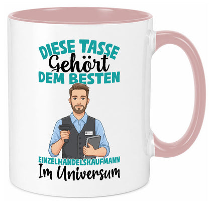 Im Universum: Einzelhandelskaufmann | Einzelhandel Geschenk Humor Geschenkidee Tasse