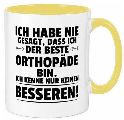 Der Beste Orthopäde | Orthopädie Humor Geschenkidee Tasse