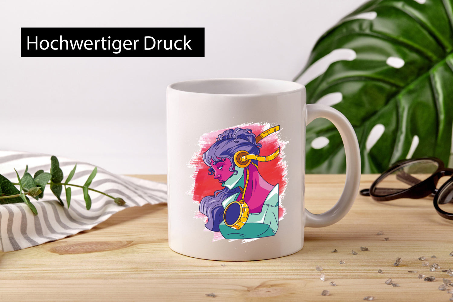 Drawing | Art Cup Women Motif Cool Design Humor Gift Idea