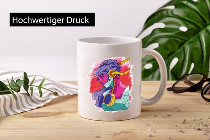 Drawing | Art Cup Women Motif Cool Design Humor Gift Idea