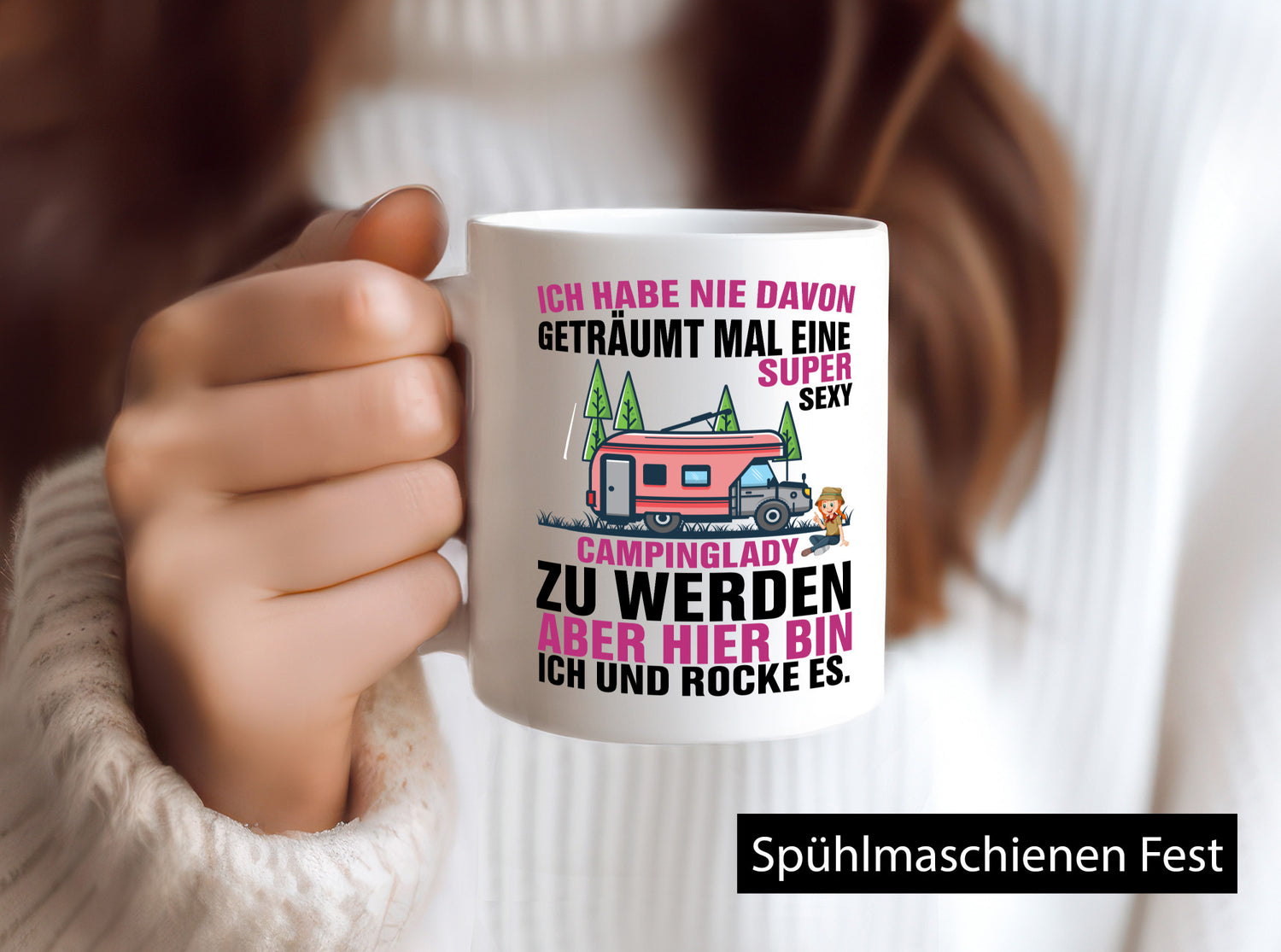 Super sexy Camperlady | campen Wohnmobil lustiger Spruch Geschenk Humor