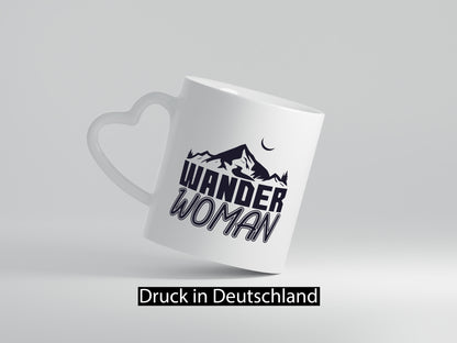 Wander Woman | Frauen Tasse Wanderer Bergsteigen lustig Familie Geschenkidee