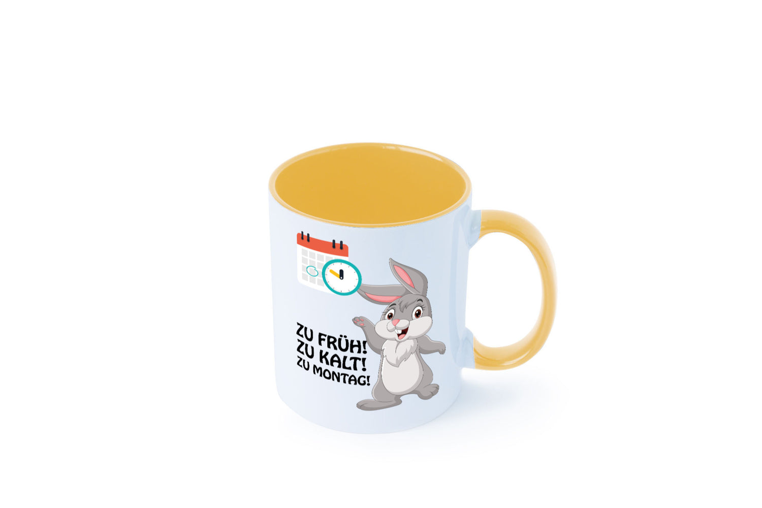Kalter Montag Geschenkidee Humor Tasse