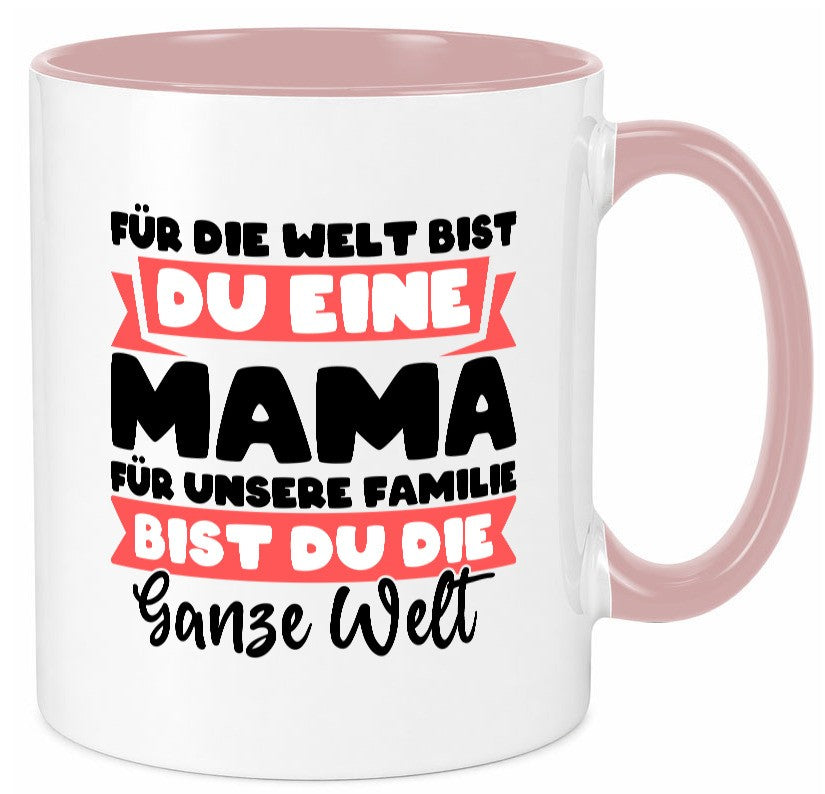 Beste mama der Welt vl5 lustig Familie Geschenkidee Geschenk Tasse